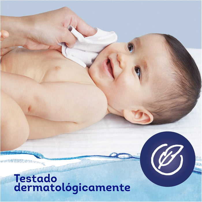 Dodot Toallitas para Bebé Aqua Pure, 432 Unidades (9 Paquetes x 48). El pack de inicio ideal para descubrir la limpieza más pura de Dodot o para tener siempre a mano en casa y en el bolso. Dodot - ingredientes