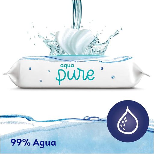 Dodot Toallitas para Bebé Aqua Pure, 432 Unidades (9 Paquetes x 48). El pack de inicio ideal para descubrir la limpieza más pura de Dodot o para tener siempre a mano en casa y en el bolso. Dodot - pack