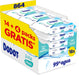 Dodot Toallitas Pure Aqua para Bebé, pack de 864 toallitas (18 paquetes de 48). Fórmula con 99% de agua que ayuda a restaurar el pH natural de la piel. Sin plástico y sin perfume. Dodot - frontal