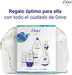 Neceser de Regalo para Mujer Dove con Set de Baño Completo. Incluye Gel 500ml, Loción 250ml, Desodorante Roll-On, Crema 75ml, Gel Hidroalcohólico y Bolsa de Aseo. Dove - lateral