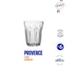 Pack de 6 Vasos Duralex Provence de 250 ml. Cristalería de vidrio templado de alta durabilidad, resistente a golpes y apta para lavavajillas y microondas. Diseño clásico y funcional. Duralex - ingredientes