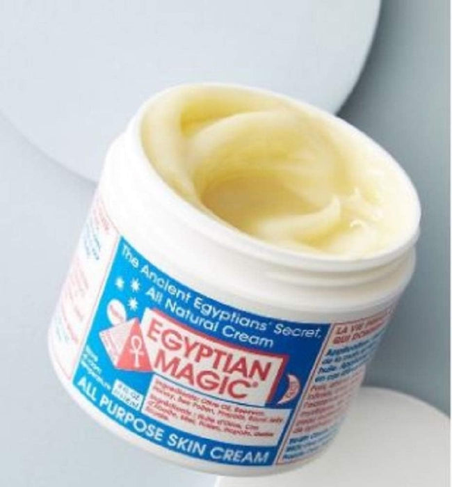 Egyptian Magic Crema Multiusos para la Piel, 118 ml. Bálsamo reparador 100% natural con aceite de oliva, miel y cera de abeja para rostro, cuerpo y cabello. Un solo producto, infinitos usos. Egyptian Magic - zoom