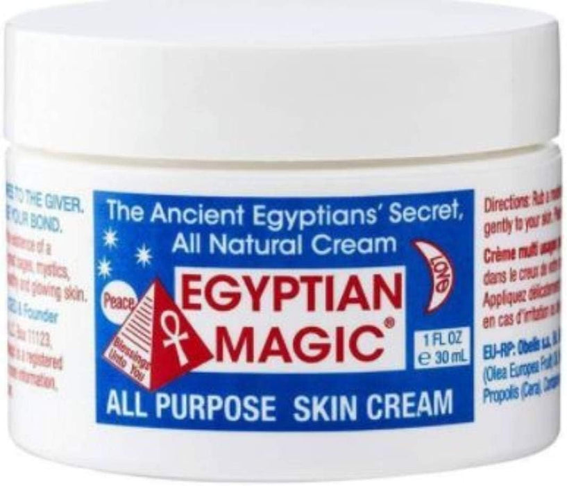 Egyptian Magic Crema Multiusos para la Piel, 118 ml. Bálsamo reparador 100% natural con aceite de oliva, miel y cera de abeja para rostro, cuerpo y cabello. Un solo producto, infinitos usos. Egyptian Magic - pack