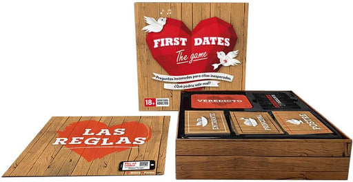 First Dates The Game, el Juego de Mesa Oficial del Programa de TV. Un party game para adultos con preguntas incómodas para descubrir los secretos de tus amigos. Eleven Force - pack