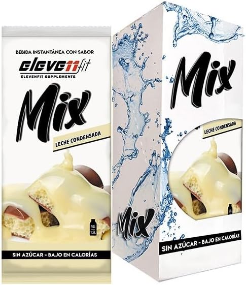 Caja de 24 sobres de Mix sabor Fruta del Dragón sin azúcar de ElevenFit. Una bebida exótica y vibrante para una hidratación deliciosa, saludable y llena de color. Elevenfit - pack