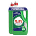 Fairy Professional Lavavajillas a Mano, formato 10 L (2x5 L). Detergente líquido concentrado con fórmula profesional para eliminar 5 veces más grasa y limpiar hasta 100.000 platos. Fairy - frontal
