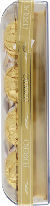 Ferrero Collection, caja de 32 bombones surtidos, 349 g. Disfruta de la experiencia única de Ferrero Rocher, Raffaello y Rondnoir, una selección perfecta para compartir y regalar. Ferrero Rocher - lateral