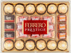 Ferrero Prestige, Caja Surtida de 4 Variedades de Bombones, 319g. Un regalo ideal para compartir, con Ferrero Rocher, Mon Chéri, Pocket Coffee y Ferrero Küsschen. Ferrero Rocher - frontal
