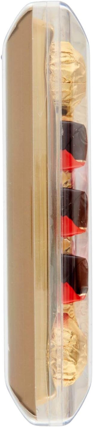 Ferrero Prestige, Caja Surtida de 4 Variedades de Bombones, 319g. Un regalo ideal para compartir, con Ferrero Rocher, Mon Chéri, Pocket Coffee y Ferrero Küsschen. Ferrero Rocher - pack