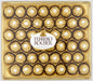 Ferrero Rocher, Caja de Regalo Grande con 42 Bombones de Chocolate y Avellanas (525g). El formato ideal para grandes celebraciones y los regalos más especiales y generosos. Ferrero Rocher - pack