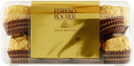 Ferrero Rocher Gold Edition, Caja de 16 Bombones de Chocolate con Leche y Avellanas (200g). Una presentación exclusiva para el regalo más especial, con el sabor clásico e inconfundible. Ferrero Rocher - detalle