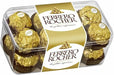 Ferrero Rocher Gold Edition, Caja de 16 Bombones de Chocolate con Leche y Avellanas (200g). Una presentación exclusiva para el regalo más especial, con el sabor clásico e inconfundible. Ferrero Rocher - extra