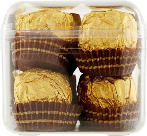 Ferrero Rocher Gold Edition, Caja de 16 Bombones de Chocolate con Leche y Avellanas (200g). Una presentación exclusiva para el regalo más especial, con el sabor clásico e inconfundible. Ferrero Rocher - pack
