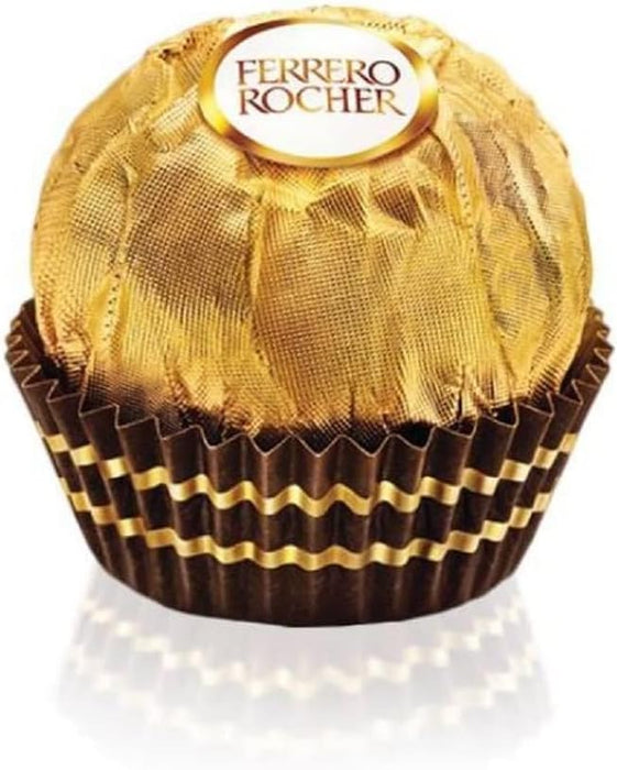 Ferrero Rocher Pirámide de Navidad, 28 Bombones (350g). Un centro de mesa espectacular con el icónico bombón de chocolate y avellanas, perfecto para decorar y compartir en tus fiestas. Ferrero Rocher - zoom