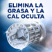 Finish Limpiamáquinas con Aroma a Limón, Pack de 4 x 250ml. Limpieza higiénica para tu lavavajillas que elimina la cal y la grasa oculta, dejando un refrescante perfume cítrico. Finish - detalle