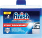 Finish Limpiamáquinas para Lavavajillas, Pack de 1 x 250ml. Elimina la cal, la grasa y el mal olor de las partes ocultas del lavaplatos para un funcionamiento y limpieza óptimos. Finish - frontal