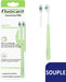 Fluocaril Recambios para Cepillo Interdental PRO, Dureza Suave (Pack de 2). Cabezales de recambio para una limpieza precisa y delicada en zonas de difícil acceso, ayudando a prevenir las caries. Fluocaril - ingredientes