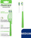 Kit de Cepillo de Dientes Fluocaril Interdental PRO de dureza Media. Incluye 1 mango duradero y 2 cabezales reemplazables para una limpieza interdental superior. Fluocaril - ingredientes