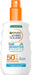 Garnier Ambre Solaire Kids Sensitive Expert+ Spray Protector Solar para Niños SPF 50+, 150 ml. Impermeable, resistente a la arena e ideal para la piel sensible infantil. Garnier - frontal
