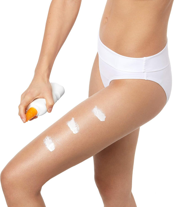 Garnier Ambre Solaire Spray Protector Hidratación 24h FPS 30, 200 ml. Alta protección UVA/UVB con Manteca de Karité nutritiva para una piel suave, sedosa e hidratada. Garnier - lateral