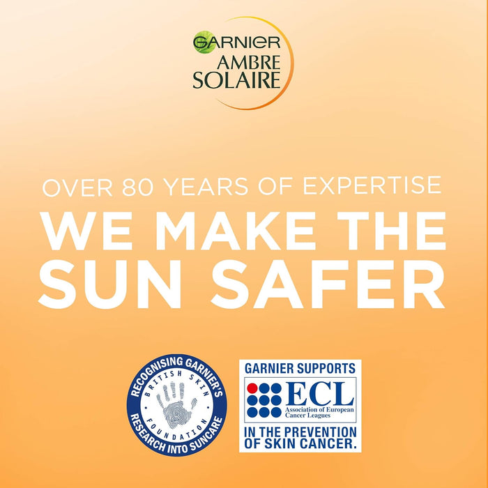 Garnier Delial Sensitive Advanced Leche Solar IP50+, 50 ml. Protector de muy alta protección para pieles claras, sensibles e intolerantes al sol en un práctico formato de viaje. Garnier - extra