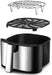 Freidora de Aire Digital Gourmia GAF798 de 6,6 Litros. Cocina de forma saludable con hasta un 80% menos de grasa gracias a su tecnología FryForce 360° y sus 10 funciones. Gourmia - detalle