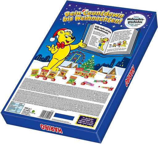 Calendario de Adviento HARIBO con 24 sorpresas de gominolas (300g). La cuenta atrás para Navidad más divertida con una mezcla de los mejores dulces y caramelos de la marca. Haribo - pack