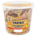 Haribo Ositos de Oro, Bote de 100 Mini Bolsitas (1kg). El formato perfecto para tener en casa y disfrutar en cualquier momento de tus gominolas favoritas, siempre frescas y en cómodas raciones. Haribo - pack