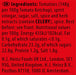 Caja de 50 Sobres Monodosis de Ketchup Heinz (50x12g). El formato individual ideal para llevar, para hostelería o para un control perfecto de las raciones en casa. Heinz - detalle