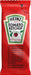 Heinz Ketchup Monodosis de 10ml, Caja de 200 Unidades. El sabor inconfundible del kétchup Heinz en un formato higiénico y práctico, ideal para hostelería, delivery y eventos. Heinz - pack