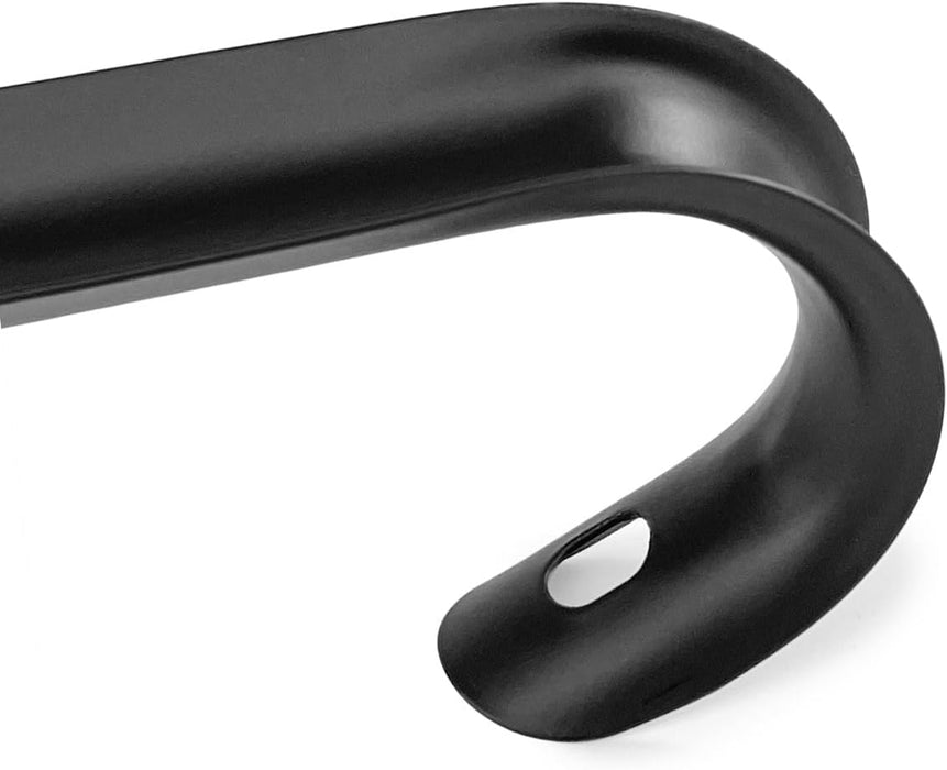Calzador Metálico Extra Largo IKEA OMTÄNKSAM en color Antracita. Un diseño robusto y ergonómico para ponerse los zapatos sin esfuerzo y sin necesidad de agacharse. Ikea - ingredientes