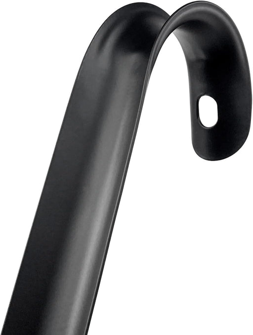 Calzador Metálico Extra Largo IKEA OMTÄNKSAM en color Antracita. Un diseño robusto y ergonómico para ponerse los zapatos sin esfuerzo y sin necesidad de agacharse. Ikea - pack