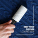 IKEA BÄSTIS Kit Ahorro: 1 Rodillo Quitapelusas + 4 Recambios. Un total de 300 hojas y 55 metros de limpieza para un hogar libre de pelos y pelusas. Ikea - lateral
