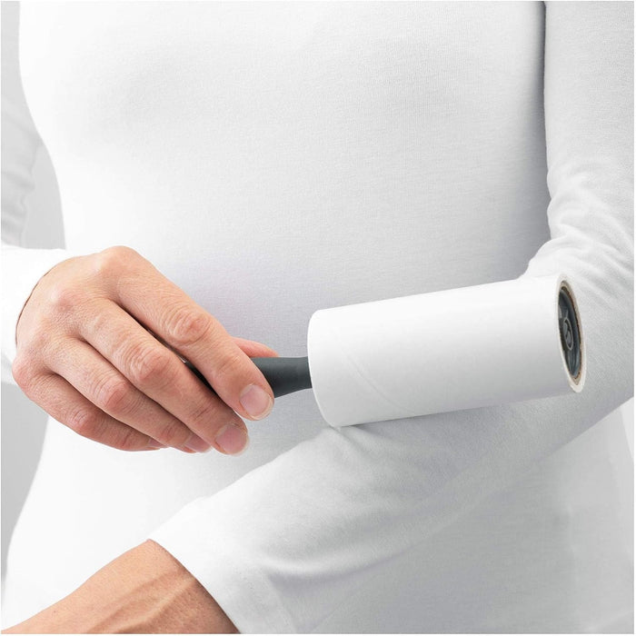 IKEA BÄSTIS Rodillo Quitapelusas, la solución ideal para eliminar pelo de mascota y polvo. Con mango ergonómico y 40 hojas adhesivas. Un imprescindible para tu hogar. Ikea - pack