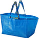 Ikea FRAKTA Pack de 5 Bolsas de Compra Grandes, Azul. La legendaria bolsa multiusos, ultra resistente y versátil, ideal para la compra, mudanzas, almacenaje, lavandería y mucho más. Ikea - frontal