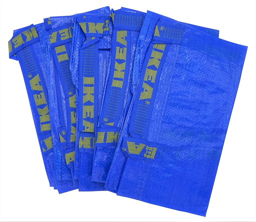 Ikea FRAKTA Pack de 5 Bolsas de Compra Grandes, Azul. La legendaria bolsa multiusos, ultra resistente y versátil, ideal para la compra, mudanzas, almacenaje, lavandería y mucho más. Ikea - pack