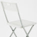Ikea GUNDE Pack de 2 Sillas Plegables, Blanco. La solución de asientos extra más práctica y económica para tu hogar. Ligeras, resistentes y fáciles de guardar en cualquier rincón. Ikea - uso
