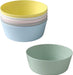 Ikea KALAS Vajilla Infantil Completa de 36 Piezas, Multicolor. Incluye 6 platos, 6 cuencos, 6 vasos y 18 cubiertos. Duradera, apilable y perfecta para las comidas diarias y fiestas. Ikea - zoom