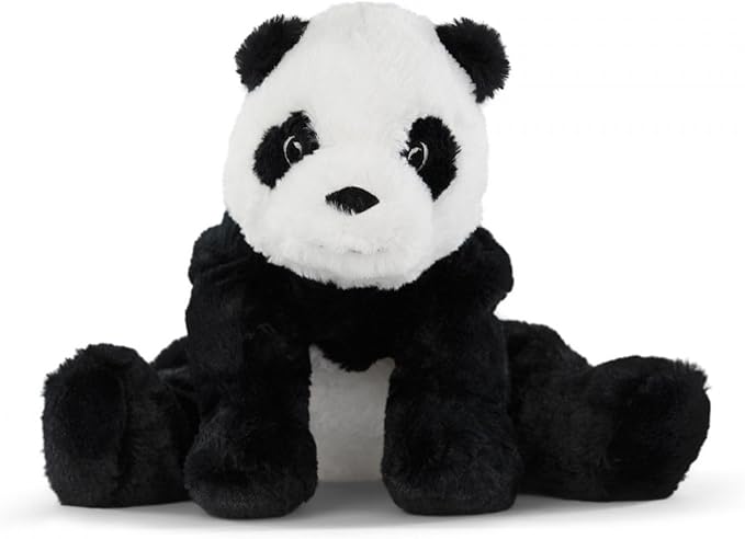 Ikea KRAMIG Peluche de Panda, 30 cm. Un amigo suave, tierno y achuchable, diseñado para dar consuelo y compañía en todas las aventuras de tu bebé. Apto desde el nacimiento. Ikea - frontal