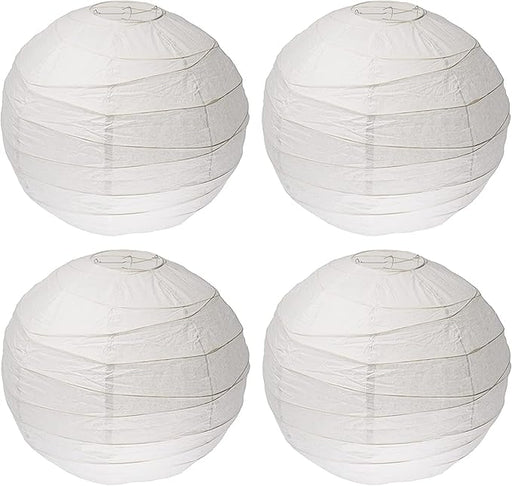 Ikea REGOLIT Pack de 4 Pantallas para Lámpara de Techo, 45 cm. Crea una iluminación ambiental armoniosa y de diseño en tu hogar con este set de 4 icónicas lámparas de papel de arroz. Ikea - frontal