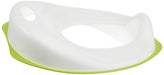 IKEA TOSSIG Asiento Reductor de Inodoro para Niños, Blanco/Verde. Adaptador de WC infantil seguro y cómodo con base antideslizante para aprender a ir al baño. Ikea - detalle
