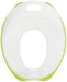 IKEA TOSSIG Asiento Reductor de Inodoro para Niños, Blanco/Verde. Adaptador de WC infantil seguro y cómodo con base antideslizante para aprender a ir al baño. Ikea - pack