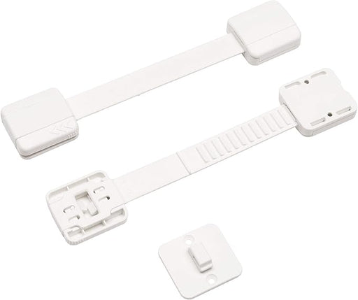 Ikea UNDVIKA Bloqueo de Seguridad Multiusos, Blanco. La solución fácil y eficaz para proteger a tu hijo de los peligros del hogar, evitando que abra frigoríficos, cajones y armarios. Ikea - frontal