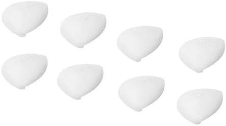 Ikea UNDVIKA Pack de 8 Protectores de Esquinas Adhesivos, Blanco. La solución fácil de instalar para proteger a tu bebé de los cantos afilados de las mesas y muebles en tu hogar. Ikea - detalle