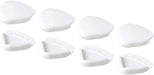 Ikea UNDVIKA Pack de 8 Protectores de Esquinas Adhesivos, Blanco. La solución fácil de instalar para proteger a tu bebé de los cantos afilados de las mesas y muebles en tu hogar. Ikea - pack