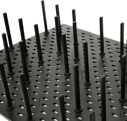 Ikea UPPDATERA Organizador de Cajones para Platos y Ollas. Tablero perforado de 60cm con 24 clavijas ajustables para un almacenaje personalizado y sin movimientos. Color antracita. Ikea - pack