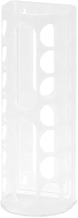 Ikea VARIERA Dispensador de Bolsas, Blanco. La solución de almacenaje inteligente y versátil para organizar tus bolsas de plástico, rollos de papel, guantes y mucho más. Ikea - frontal