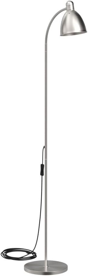 Lámpara de Pie para Lectura IKEA LERSTA de Aluminio. Un diseño industrial y minimalista con brazo y foco regulables para dirigir la luz con precisión donde la necesites. Ikea - pack