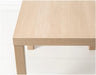 Mesa Auxiliar IKEA LACK de 55x55 cm en efecto roble teñido blanco. Un mueble icónico, ligero y fácil de montar, ideal como mesa de centro, mesita de noche o soporte. Ikea - zoom