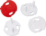 Pack de 12 Protectores de Enchufes IKEA PATRULL para Seguridad Infantil. Tapones de seguridad para evitar que los niños introduzcan objetos o dedos en las tomas de corriente. Ikea - frontal